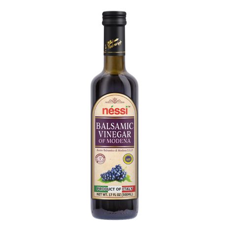 Néssi Balsamic Vinegar – Rich, Authentic Italian Flavor (500ml / 16.9 fl oz / 1.1 lb)