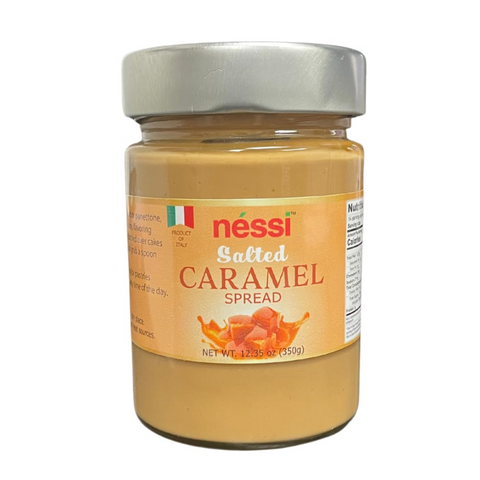 Néssi Salted Caramel Spread – Creamy, Rich, and Perfectly Balanced (350g / 12.35 oz / 0.77 lb)