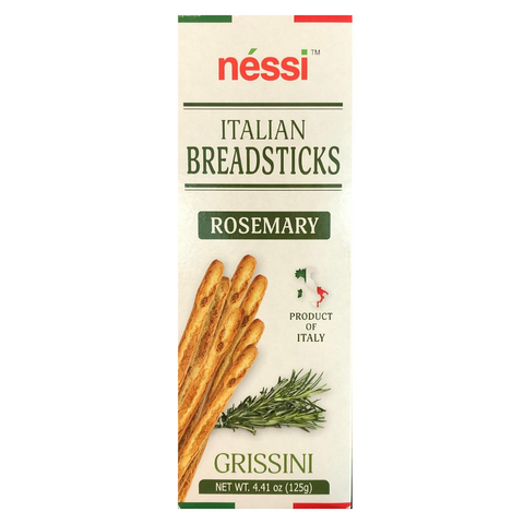 Néssi Rosemary Italian Breadsticks – Crispy Artisan Snack 4.4oz