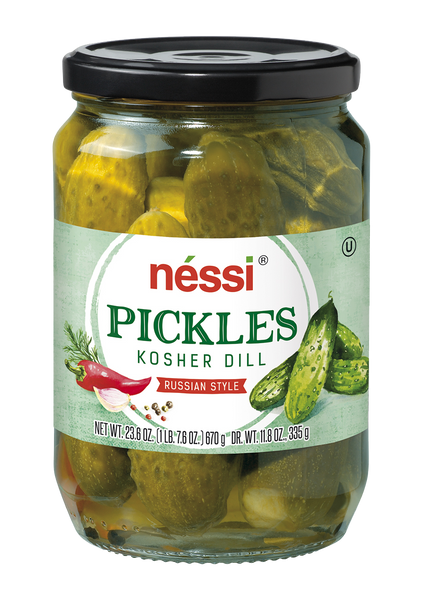 Néssi Pickles Kosher Dill Russian Style 23.8 oz