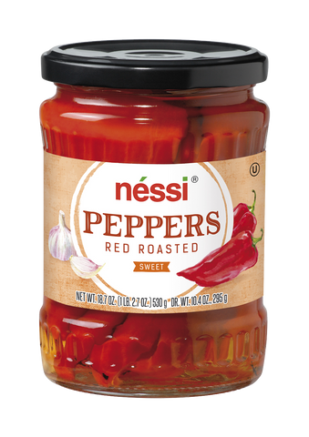 Néssi Peppers Red Roasted Sweet 18.7 Oz