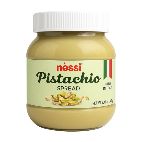 Néssi Pistachio Spread – 30% Real Pistachios, Rich & Creamy Delight (750g / 26.4 oz / 1.6 lbs)