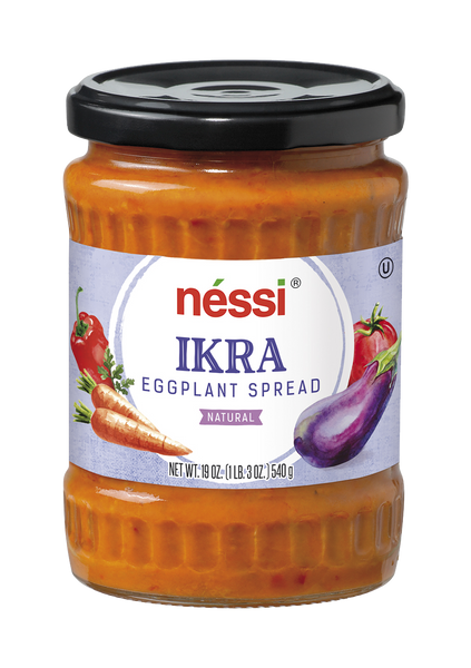 Néssi Ikra Eggplant Spread Natural 19 Oz