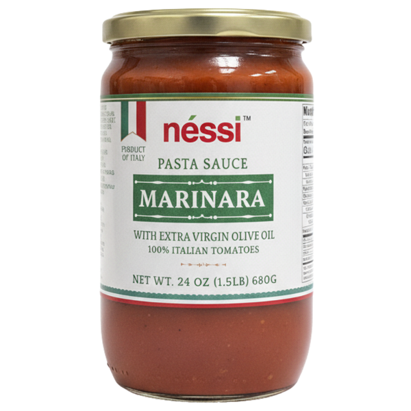 Néssi Marinara Pasta Sauce – Classic, Rich, and Authentically Italian (24 oz / 680g)