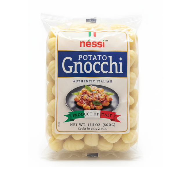 Néssi Potato Gnocchi – Authentic Italian Comfort in Every Bite (17.5 oz / 500g)