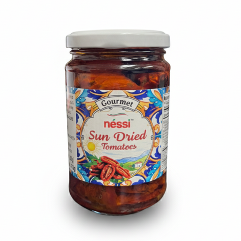 Néssi Gourmet Sun Dried Tomatoes – Rich, Savory, and Authentically Italian (290g / 10.23 oz)